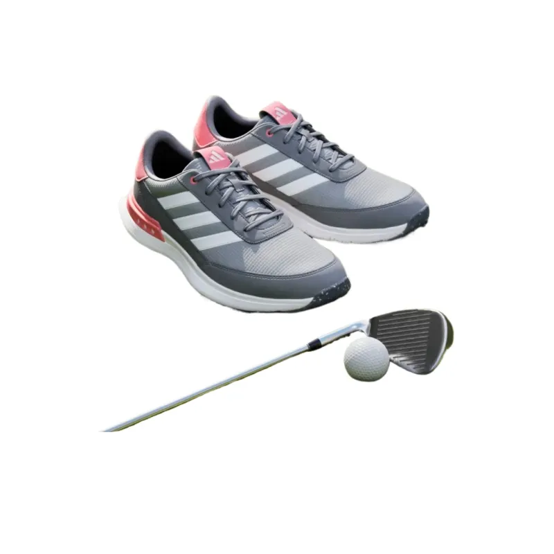 Adidas S2G 24 Spikeless Golf Grey Cloud White Preloved Scarlet-2