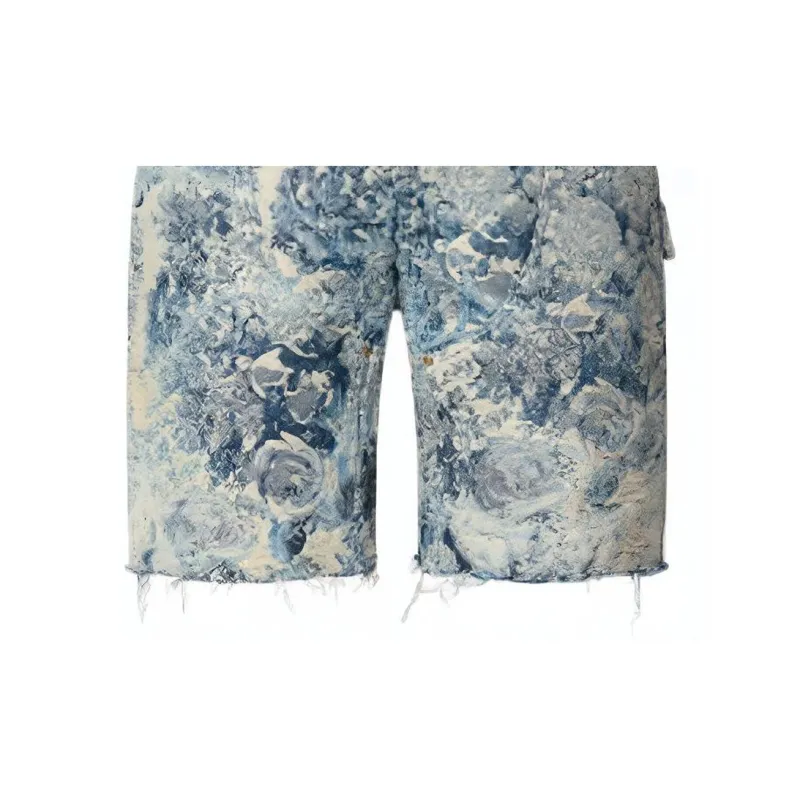 LOUIS VUITTON New Quarterly Products Of LV FW22 Shorts Men's Blue-5