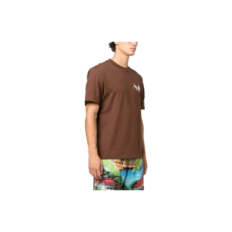 AMIRI Staggered Logo Tee-3