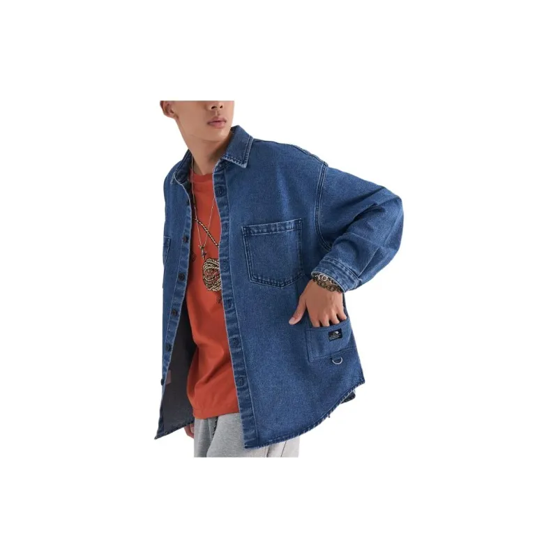 GOLDLION G+ Shirt Men's Medium Blue-1