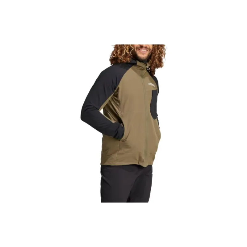Adidas Free Shipping With AdiClub Terrex Xperior Softshell Fleece Hooded Jacket-3