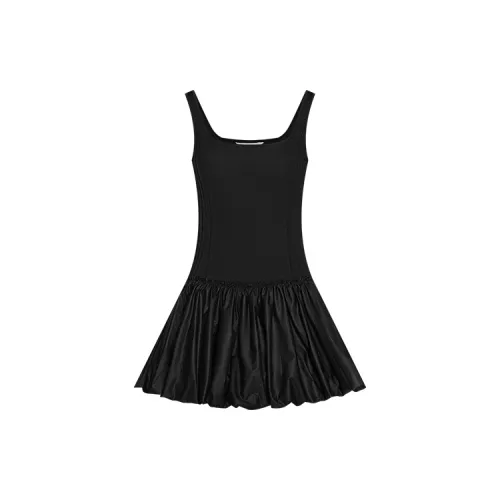 URBAN REVIVO Sleeveless Dresses Women's Jet Black