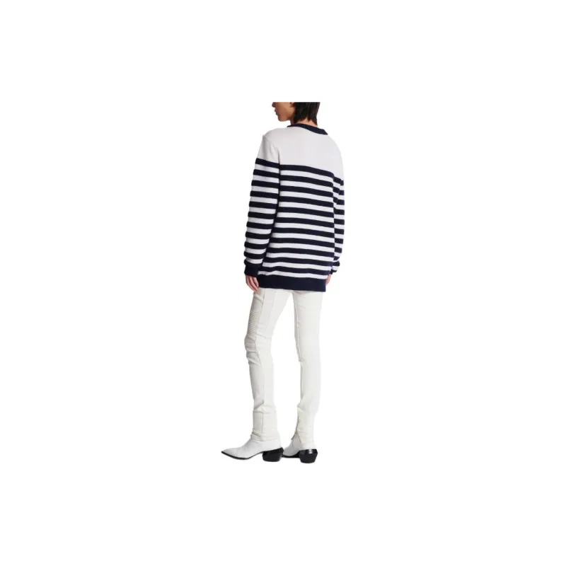 BALMAIN Striped Jumper-2