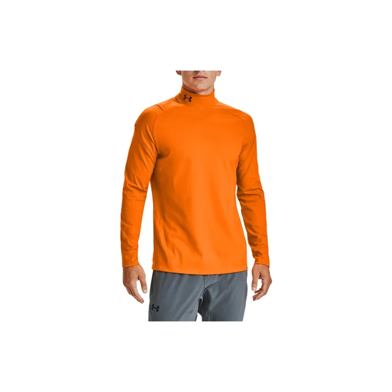 Under Armour Rush Fitness Clothing Men Orange-3