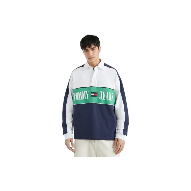 Tommy Hilfiger Sweatshirt Men's Blue White Multicolor-1