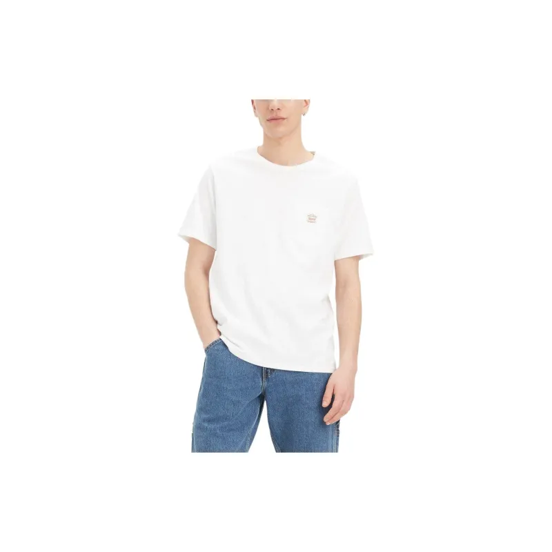 Levi's Short Sleeve Workwear T Shirt T Shirt Men's White-1