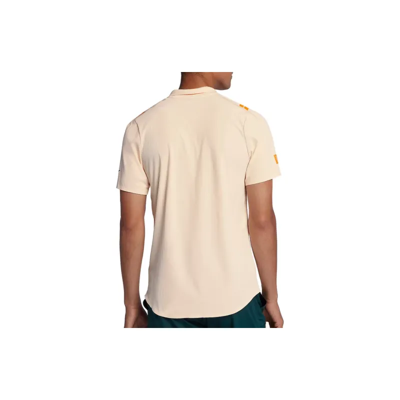 Nike Polo Shirts Men Yellow-2