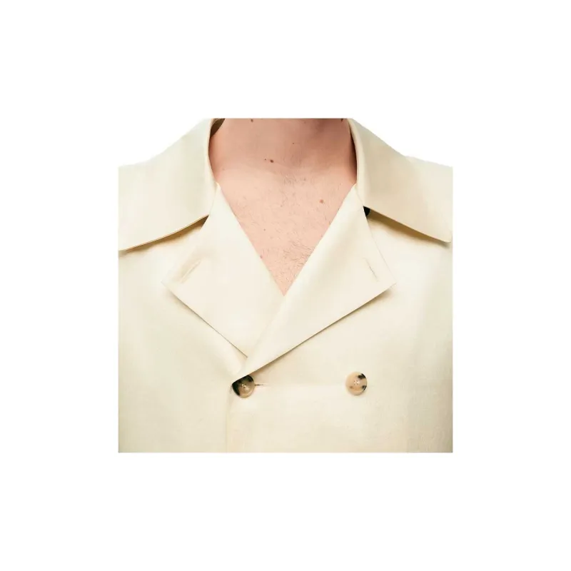 LOEWE Trench Coats Men Linen Original-4