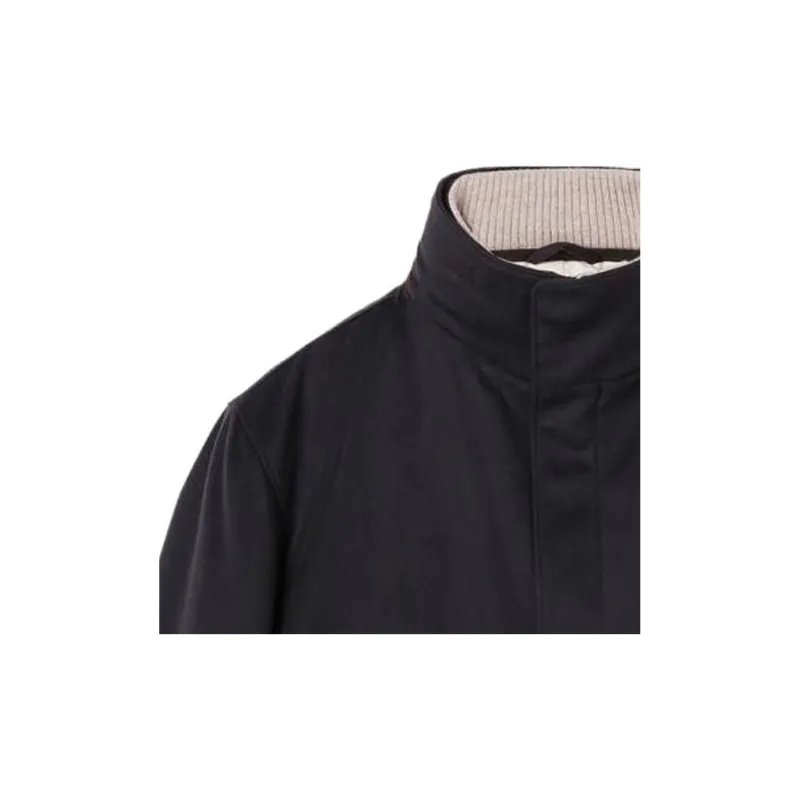 Loro Piana Puffer Jacket Men's Fish Paste Black-2