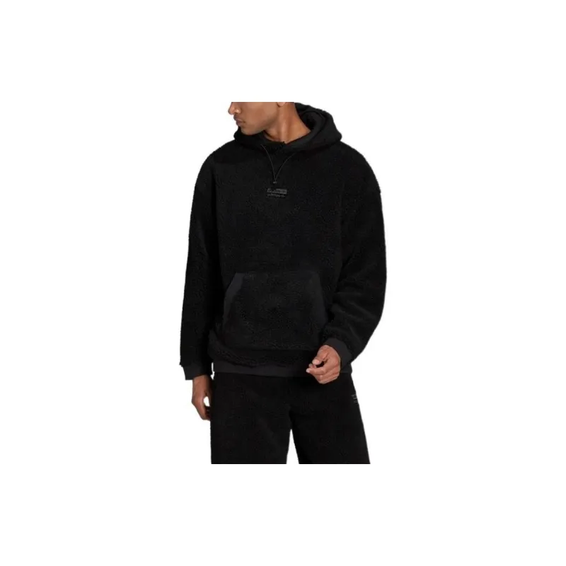 Adidas Originals R.Y.V. FLEECE Sweatshirt Men's Black-2