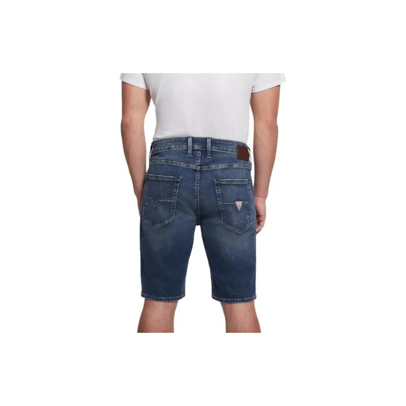 GUESS Slim Shorts Denim Shorts Men's Deep Reefs-2