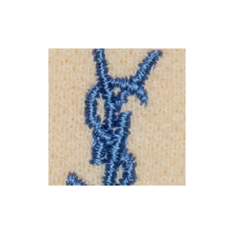 SAINT LAURENT Cassandre Sleeveless Polo Shirt-3