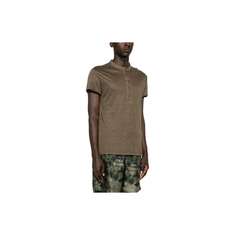 Roberto Cavalli Semi sheer Cotton Polo Shirt-3