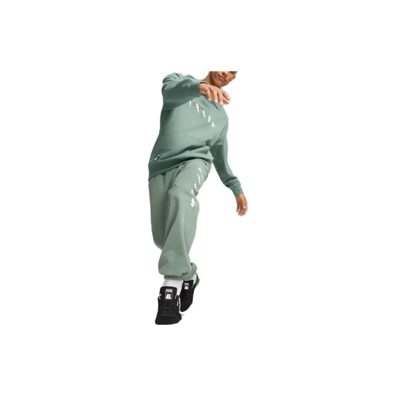 PUMA X RIPNDIP Co-branded Series Sports Pants Men Eucalyptus-2