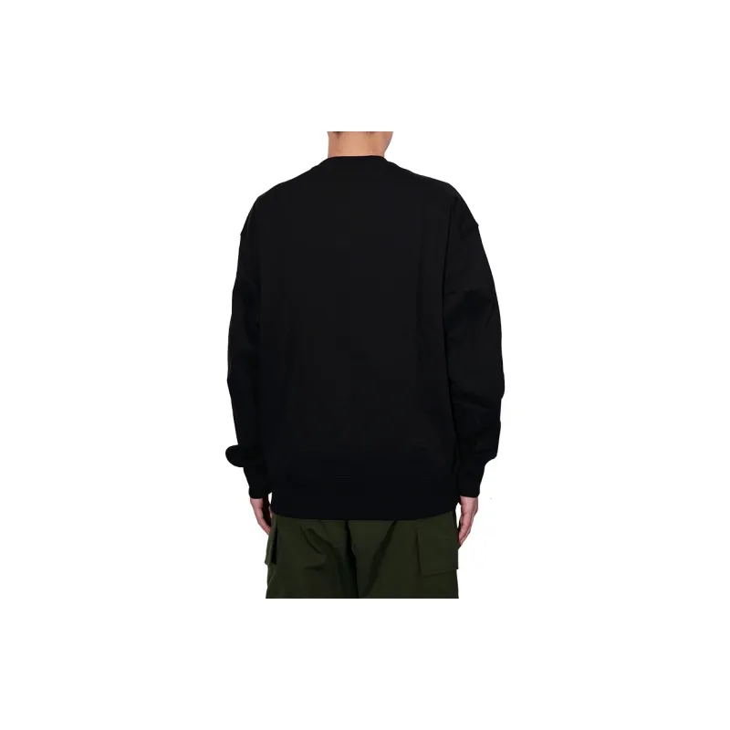 Y 3 Organic Cotton Terry Crew Sweatshirt-2