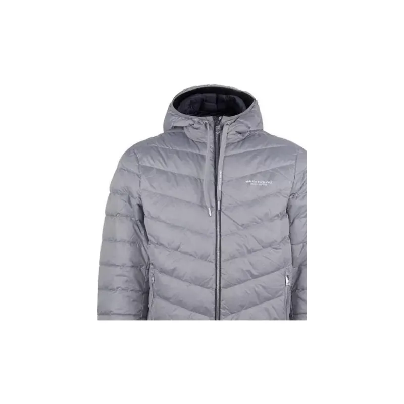 ARMANI EXCHANGE Down Jackets Men Gray-4