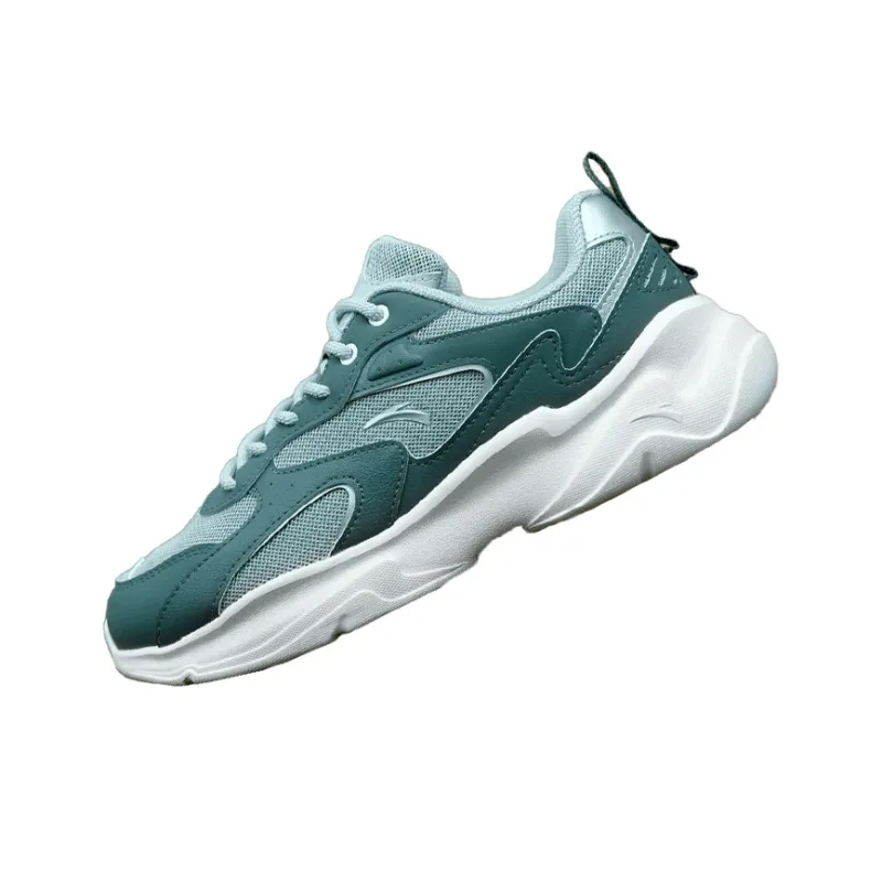 Anta Anti Slip Wear Resistant Low Top Casual Shoes Men's Cyan-2