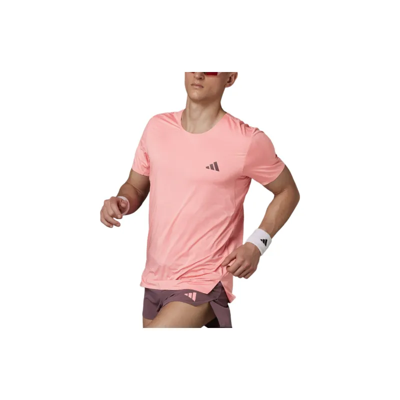 Adidas T-Shirts Men Pink-4