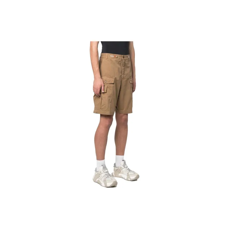 DIESEL Cargo Shorts Men Brown-3