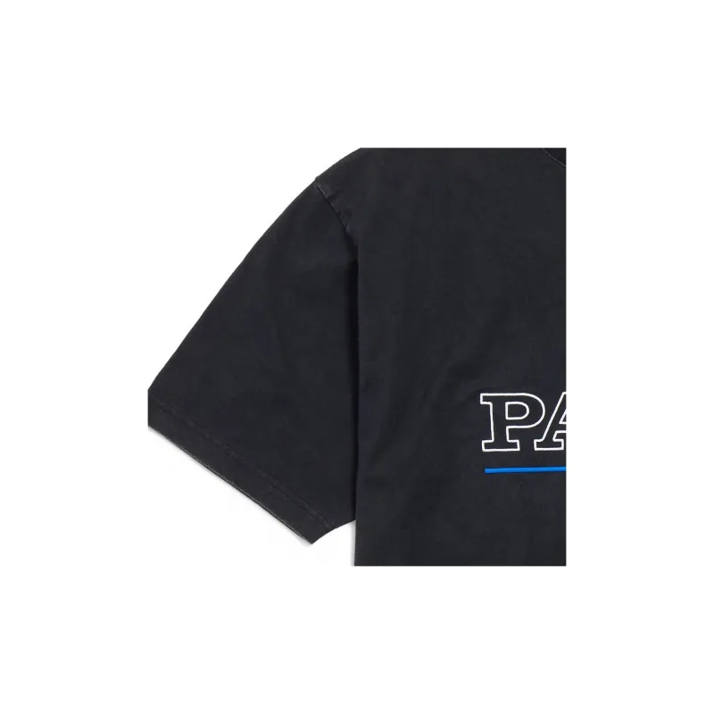 Balenciaga T Shirt Regular Fit Unisex Black-3