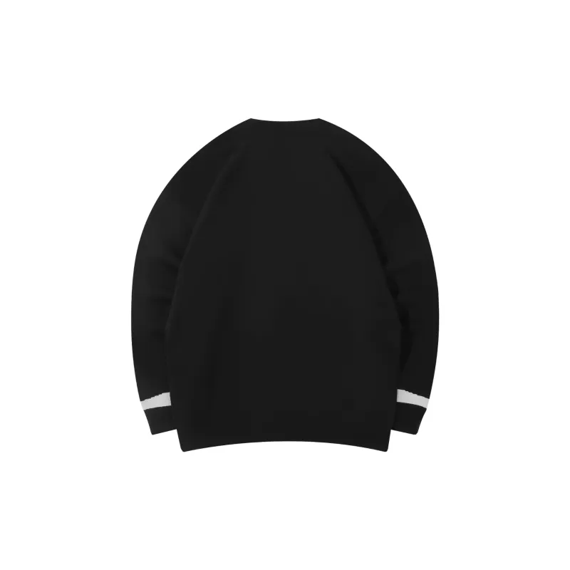 HLA Panda Wowo Series Knitwear Men Black 03-3
