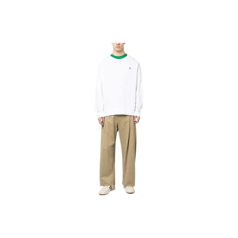 Polo Ralph Lauren Logo Embroidered Crewneck Sweatshirt-1