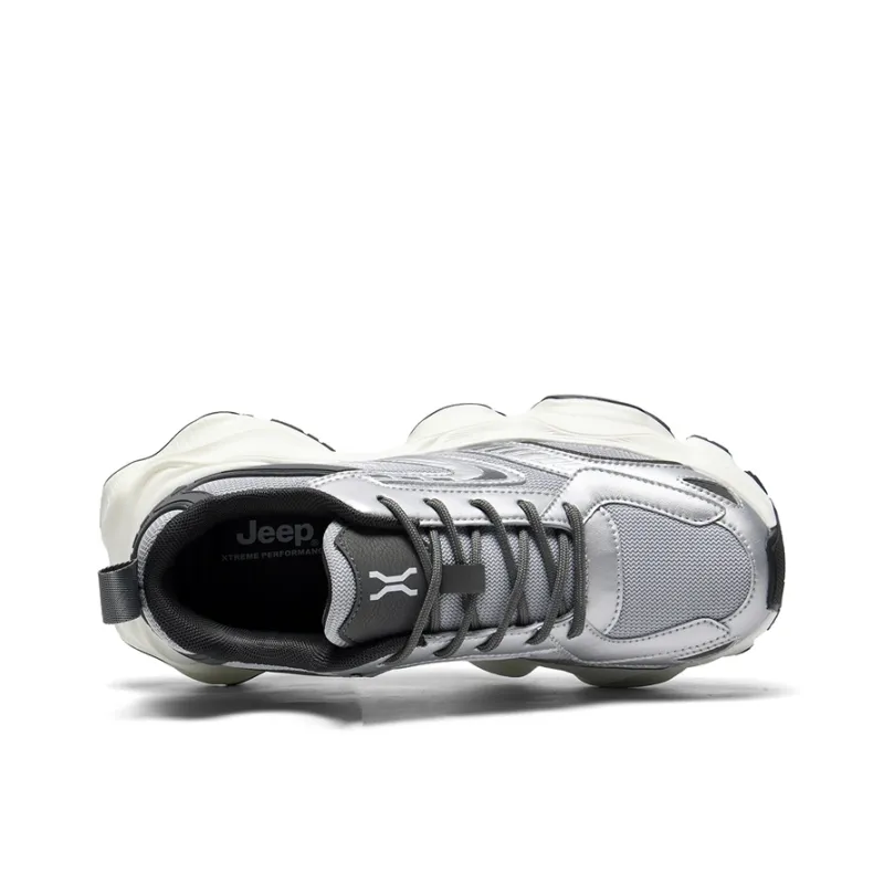 Jeep Anti-Slip And Wear-Resistant Coverage Low-Top Chunky Sneakers Men's-9