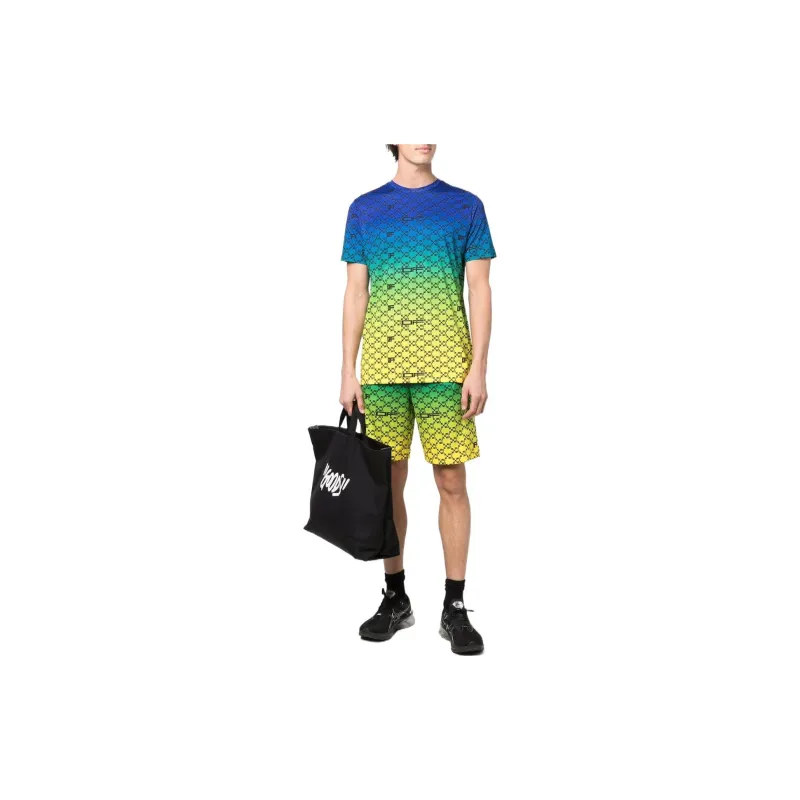 OFF WHITE Iridescent All Over Arrows Monogram T Shirt-1