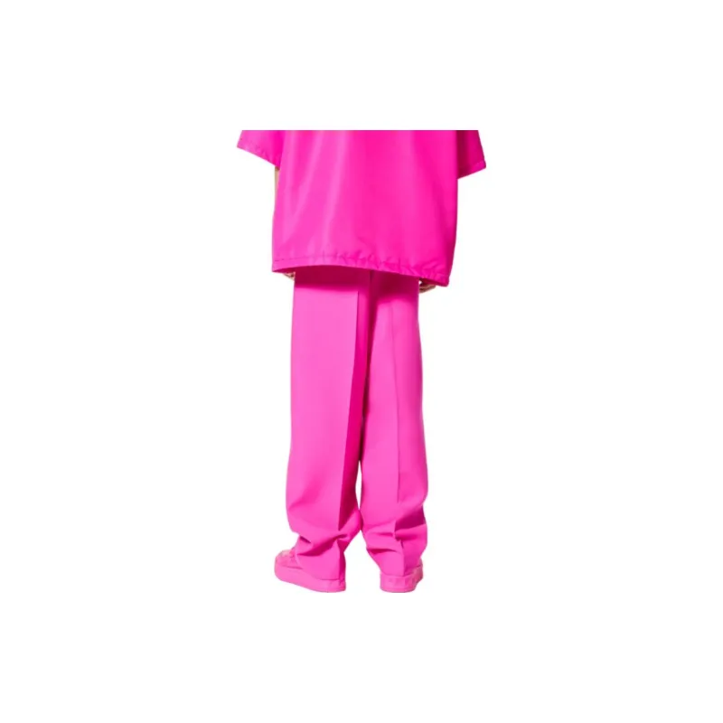 Valentino Pink Pp Collection FW22 Casual Pants Men's Purple-2