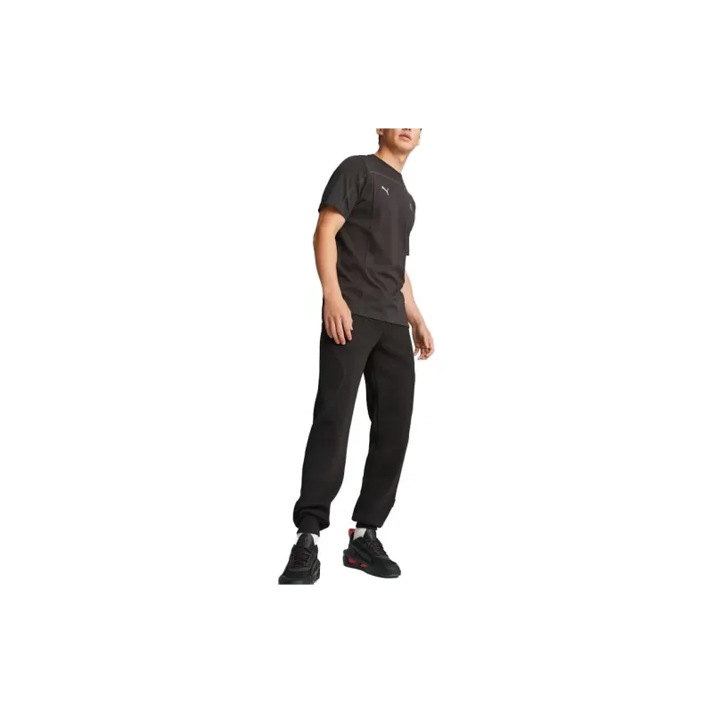 PUMA Scuderia Ferrari Knitted Sweatpants Men Black-2