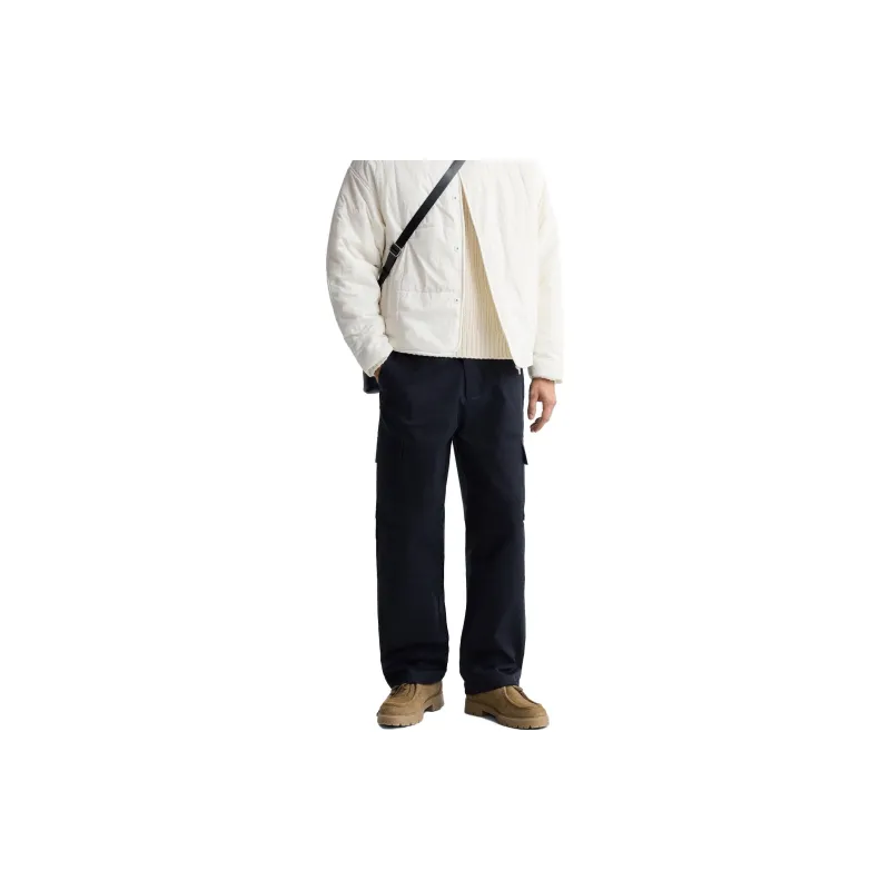 ZARA Cargo Pants Men Blue-2