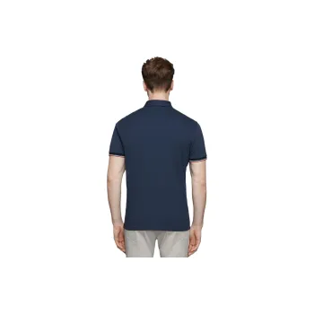 DANIEL HECHTER Polo Shirt Men's Royal Blue