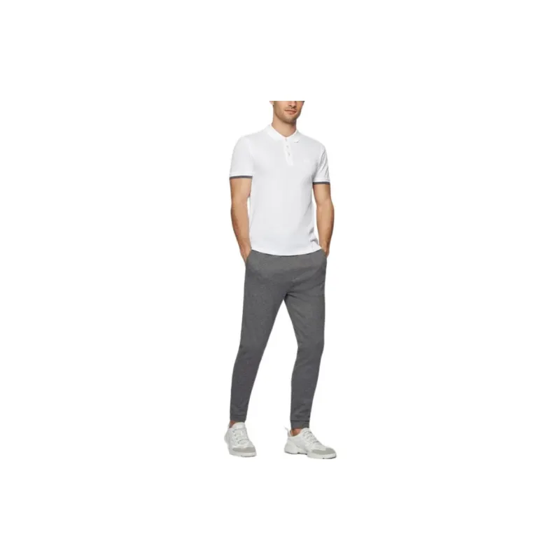 HUGO BOSS Polo Shirts Men White-2