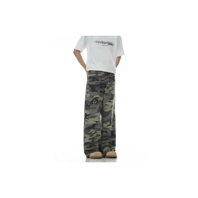 GBXM Jeans Unisex Camouflage-6