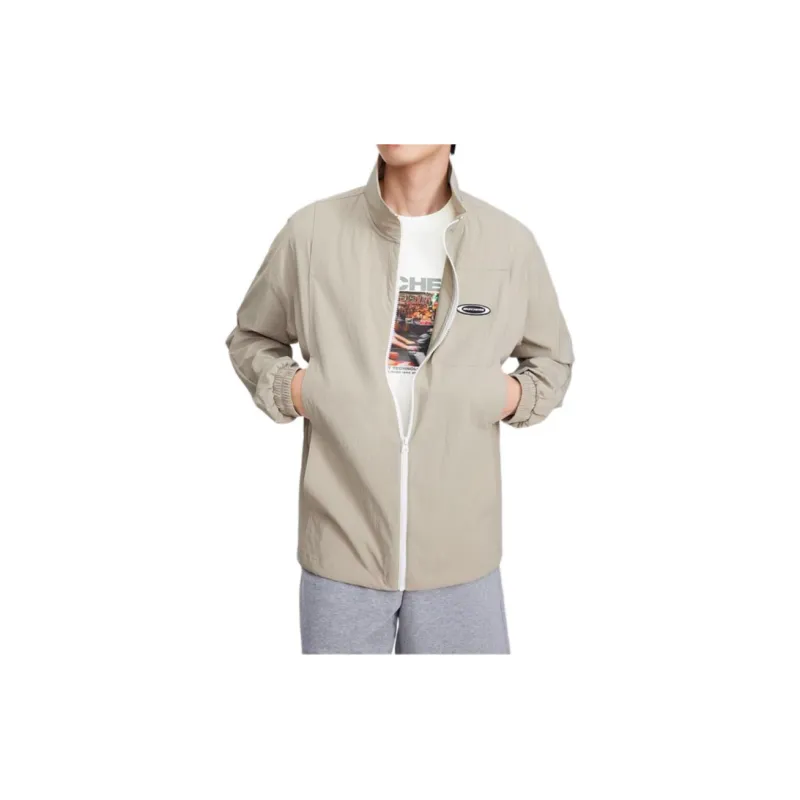 Skechers Sports Alliance Series Jackets & Coats Men's Rock Beige-2