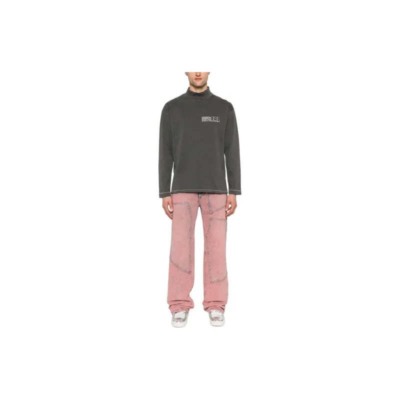 ERL Logo printed Longsleeved T shirt-3