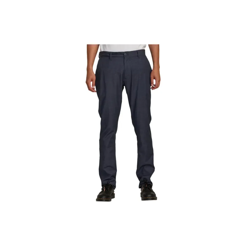 RVCA Casual Pants Men Blue-1
