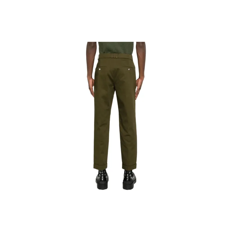 BALMAIN Casual Pants Men's Green-2