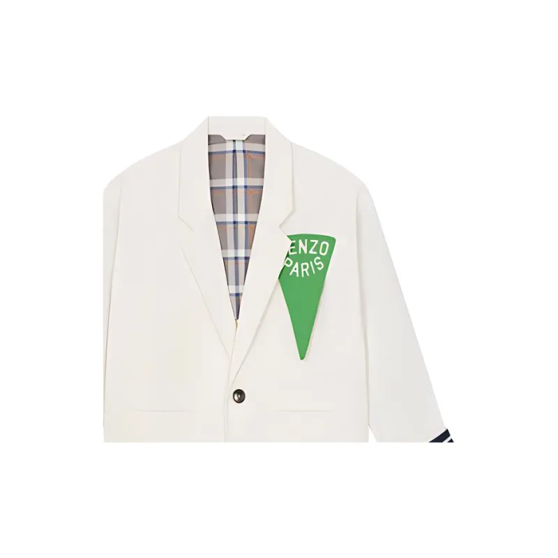KENZO Jackets Men White-5