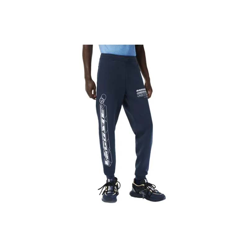 LACOSTE Casual Pants Men's Navy-4