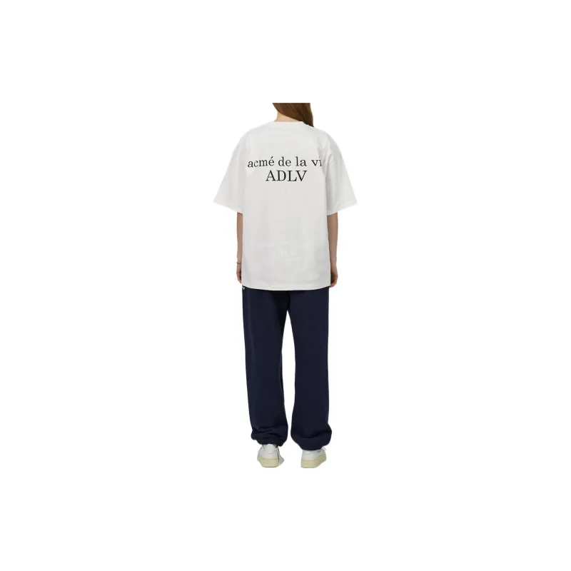 Acme De La Vie/ADLV T Shirt Unisex White-3