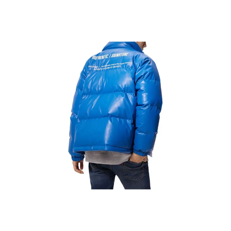 Levi's FW22 Down Jacket Men's Blue-3