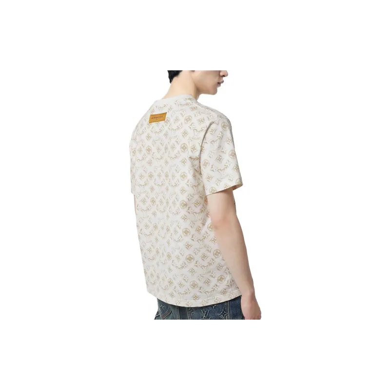 LOUIS VUITTON T Shirt Men's Beige-5