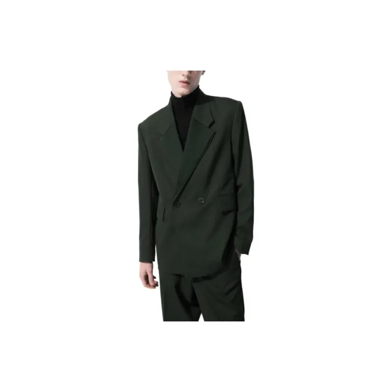 COS ATELIER Limited Series Business Suits Men Dark Green-1