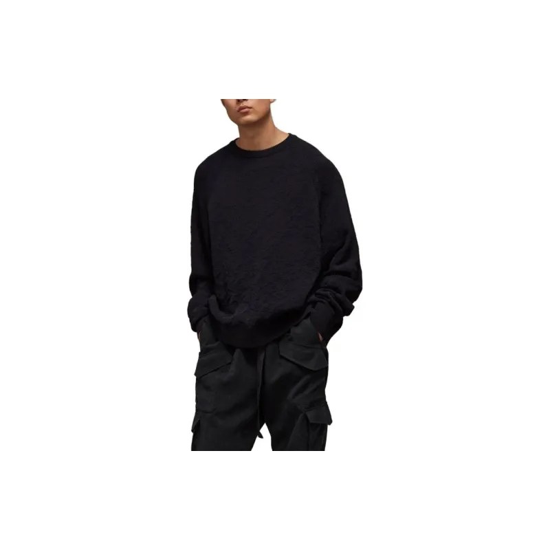 Y 3 Organic cotton blend Plain Sweatshirt-2