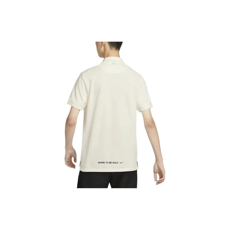 Nike Polo Shirt Men's Sail White-4