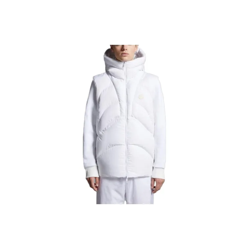 Moncler Vests Men Optical White-1