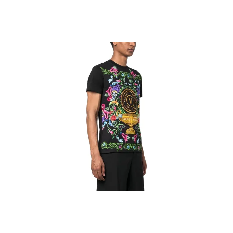 VERSACE JEANS COUTURE T Shirt Men's Black-3