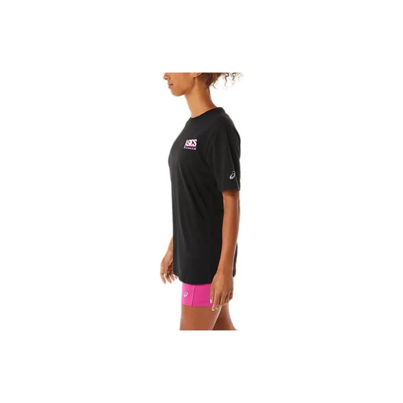Asics Unisex Short Sleeve T-Shirts Unisex Black-3