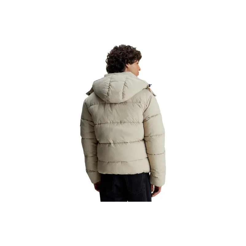 CALVIN KLEIN Puffer Jacket Men's Taupe-2